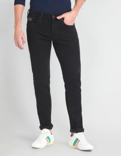 Image of U.S. Polo ASSN. Denim Co. Brandon Fit Jeans for Men, Full Length Mens Denim for Office & Regular Wear