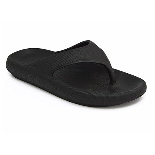 Chinelo Feminino Nuvem de Dedo Ortopédico EVA Ortopédico Original (39/40, Preto)