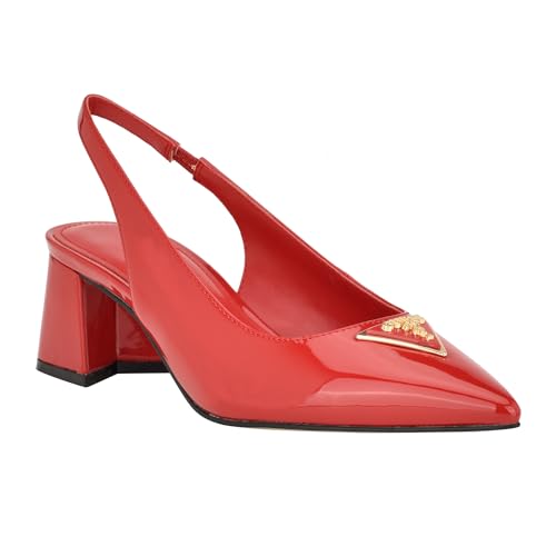GUESS Femme Zanda Escarpins, Rouge 610, 37 EU