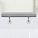 Skip Hop Baby Bath All-in-One Elbow Saver and Kneeler, Moby, Grey