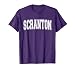 SCRANTON PA PENNSYLVANIA USA Vintage Sports Varsity Style T-Shirt