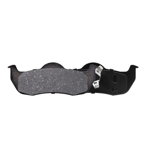 Image of Detroit Axle - Rear Ceramic Brake Pads w /Hardware Kit for 2006 2007 2008 | 2009 2010 Commander
