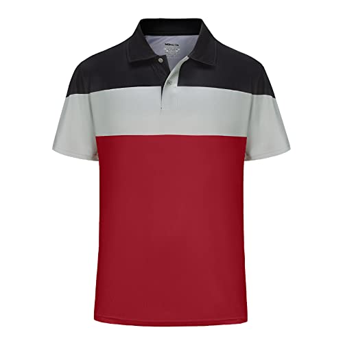 Polo de golf séchage rapide MOHEEN homme manches courtes 5XL