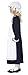 Smiffys-33714L Disfraz de Chica pobre Victoriana, Blanca, con Vestido con Delantal y...