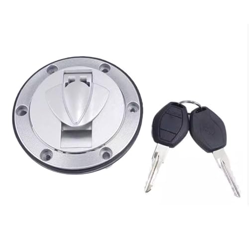 Llave Contacto Moto para KEEWAY para RKS para RKV para RKX para STELS para Flame para Benelli TNT25 para TNT250 Bloqueo Tapa Tanque Combustible Motocicleta(6 Holes)