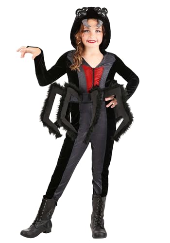 Disfraz de Viuda Negra para Niñas Talla Large