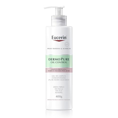 EUCERIN Gel de Limpeza Facial AntiAcne DermoPure Concentrado 400m...