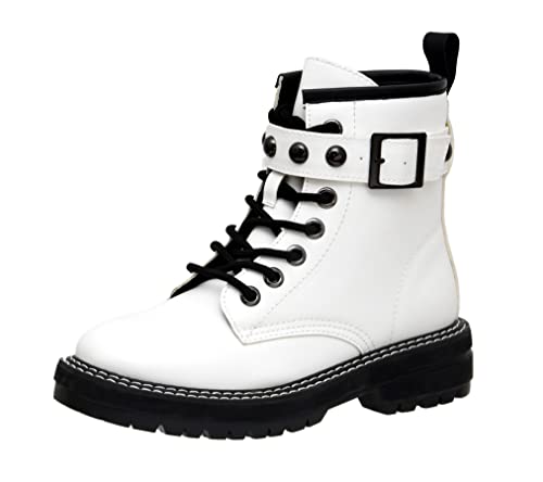 Dunes Women's Cisco Stud lace up boot +Memory Foam