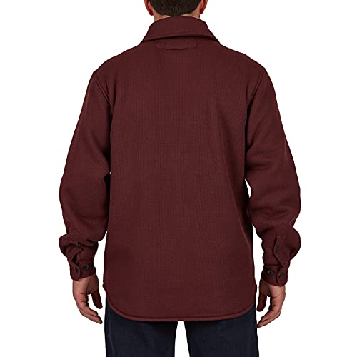 Image of Smith's Workwear Mens Sherpa Heather Thermal Shirt JacketJacket