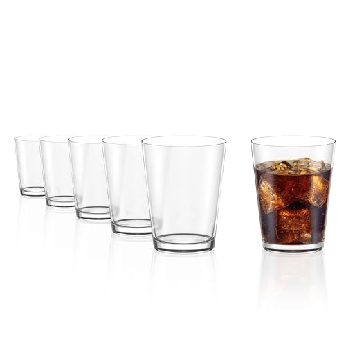Stölzle Lausitz Métrico Cocktailgläser 6er-Set 550 ml – Stilvolle Trinkgläser für Wasser, Saft & Cocktails – Moderne Longdrinkgläser aus bleifreiem Kristallglas – Spülmaschinengeeignet & stoßfest
