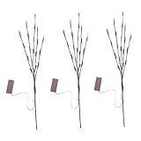 Branches de éclairées - avec une conception led, la lumière de branche simulée a un meilleur effet décoratif, décoration de branches lumineuses à l'intérieur