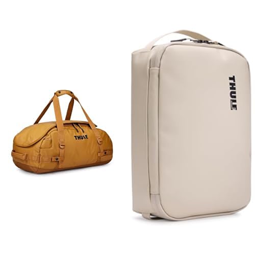Amazon.com | Thule Chasm 90L Duffel Bag in Golden Brown with 11L