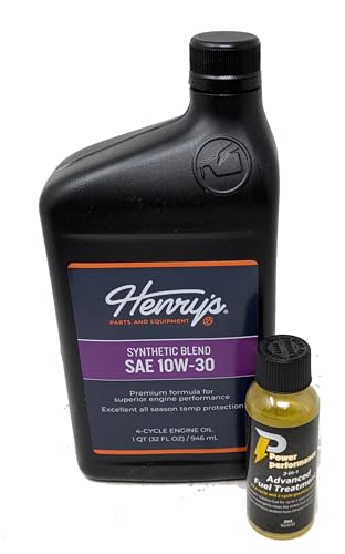 Aceite para motor mezcla sintética SAE 10W-30 Henry's 1 cuarto