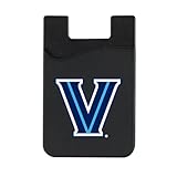 OTM Essentials Villanova University Faux Leather Phone Wallet Sleeves, Sleek Magnetic Phone Wallet Case, Lightweight Accessories for Phones, Classic