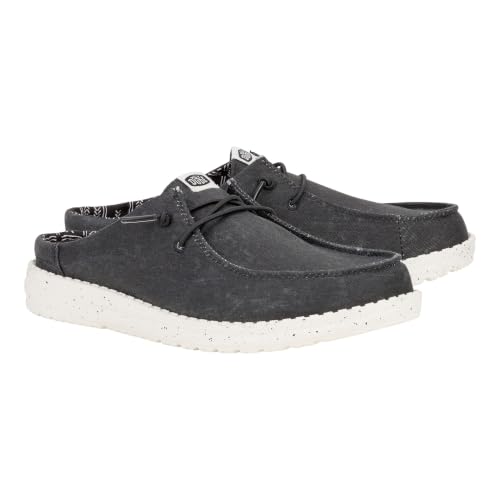 Image of HEYDUDE Women's Wendy Slip Mule Classic | Lightweight Women's Slip-On Shoes | Comfortable & Casual Everyday Footwear