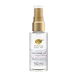 OGX Rescue Fusions 24H Frizz Control Smooth & Sleek Oil (50 ml), aceite para el pelo deshidratado y dañado, spray para el pelo que hidrata y fortalece durante 24 h