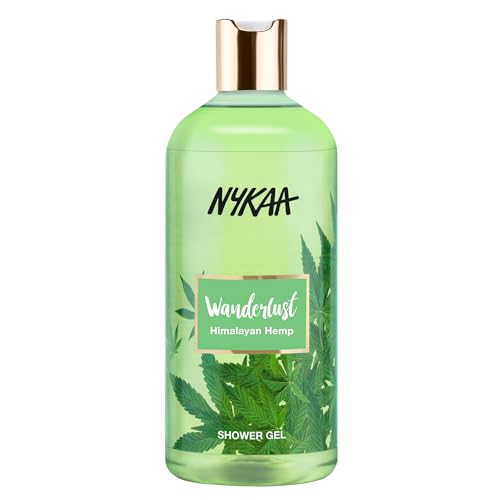 Image of WanderlustHimalayan Hemp Shower Gel, 300 ml| Nourishes & Hydrates| Gentle Cleanser| Earthy Fragrance of Hemp |Enriched With Aloe Vera| Paraben-Free, Vegan Formula| Suitable for All Skin Types