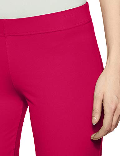 Image of Rupa Women's Regular Fit High Rise Softline Cotton Blend Knitted Pant with Zip Pocket,All-Purpose Fashion for Western, Ethnic, and Casual Wear - Full-Length, Solid, Pack of 1