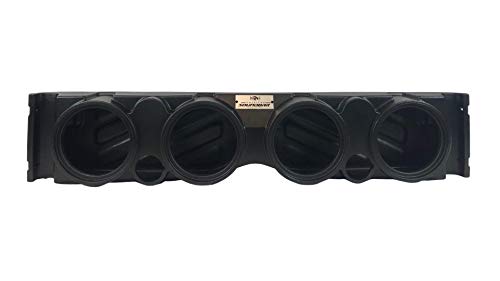 American Soundbar TJ Wrangler Overhead Sound System Empty Enclosure | Jeep Enclosure for Speaker (Black)