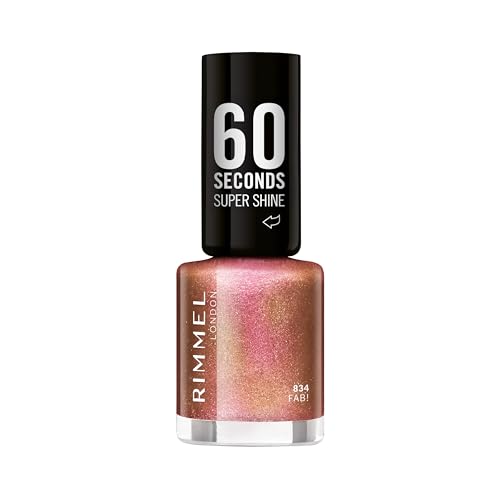 Rimmel London 60 Seconds Super Shine Esmalte de uñas 834 FAB!