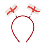 QRH 2026 Soccer World Cup America Flag Headband Game Day Cheering England Flag Hairband Funny Sports Fans Game Day Accessories