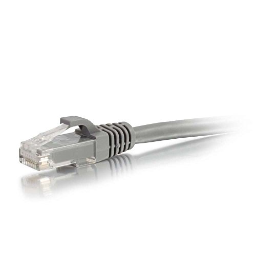 C2G/Cables to Go 27136 Cat6 Snagless Unshielded (UTP) Network Patch Cable, Gray (50 Feet/15.24 Meters), Grey, 50 Feet/ 15.24 Meters - Image 2