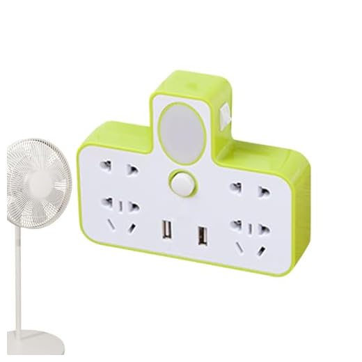 Faixa de energia com luz, adaptador de tomada de parede | Plugue de tomada múltipla em torneira de parede com porta de carregamento USB,Plugue adaptador de parede, expansor de tomada para Pinnkl