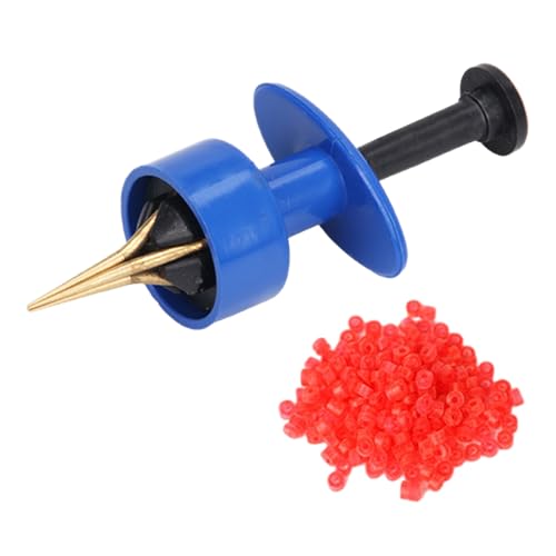 Haodream Terminales de pesca Tackle Pellets Bander Tool Set Pellets cebo Bander con cebo Cintas Gomas Accesorios de pesca