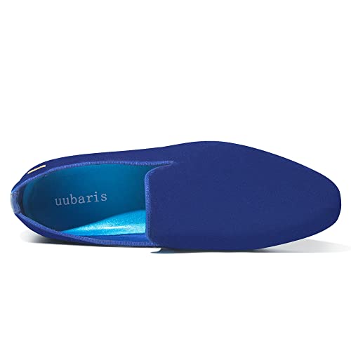 Image of UUBARIS Mens Velvet Loafers Slip-on Dress Shoes Fashion Style Driving Shoes Classic Tuxedo Shoes Casual Oxford Shoes