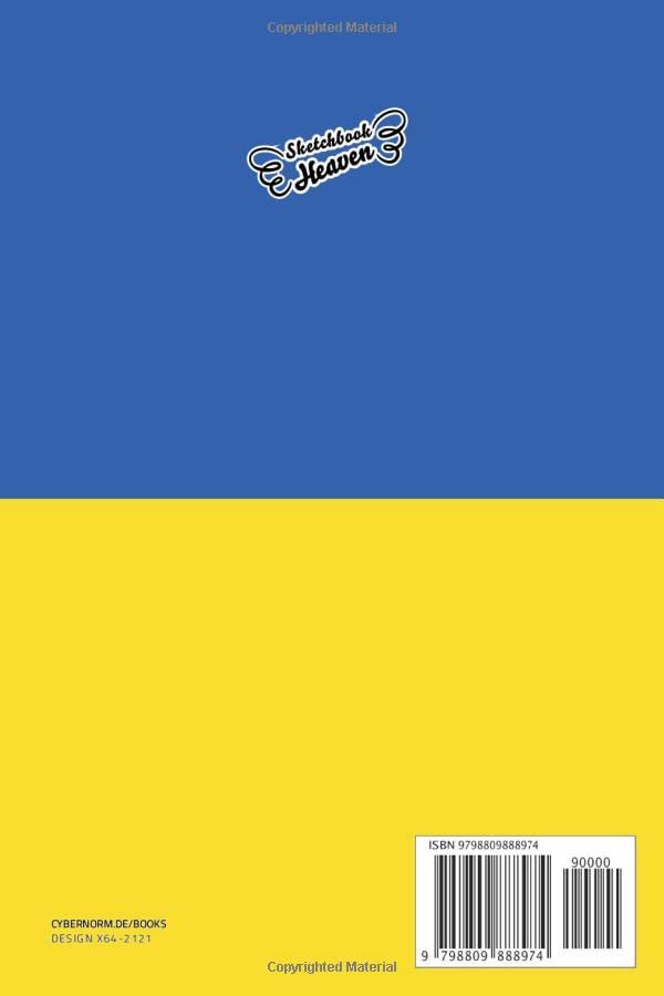 Miniatura 2 de Make Love - Not War Sweet Bunny Plain Journal with 100 blank pages for notes & drawings ukrainian edition