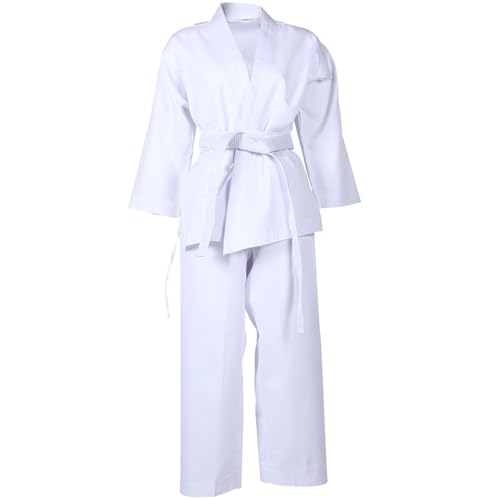 Abaodam Uniforme de Taekwondo para Adultos Traje Deportivo Reutilizable con Buena Elasticidad Ropa de Entrenamiento Profesional para Karate y Artes Marciales y Durabilidad