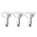 Philips LED Dimmable BR30 Light Bulb: 650-Lumen, 2700-Kelvin, 11-Watt (65-Watt Equivalent) E26 Base, Frosted, Soft White, 3-Pack (474197)