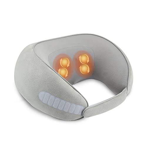 CONQUECO Massage à cervical et épaule Appareil de cou: Masseur Électrique Oreiller de Nuque sans...