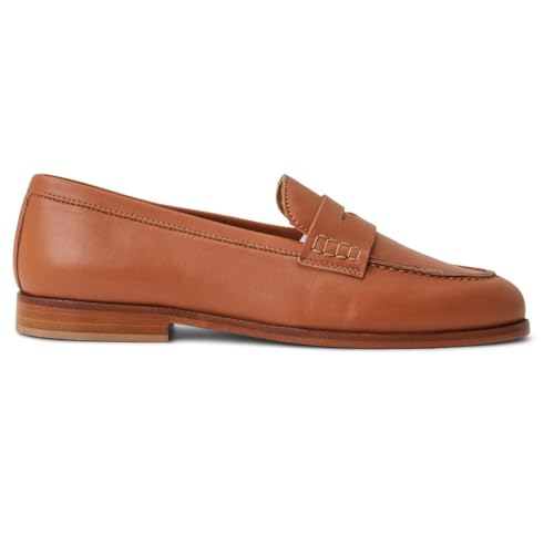 Image of Bruno Magli Women's Lixia Loafers, Leather Shoes, Slip-On Dress Shoes