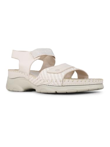 Image of Inc.5 Womens Beige Casual Solid Round Toe Sandals