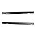 M5 Style 2 Pcs Left & Right Side Skirts Panels Extension Compatible with 2004-2010 B-MW E60 5-Series Upgrade to M5 Style