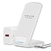 Produktbild NANAMI Fast Wireless Charger, Handy-induktionsladegeräte (mit USB ladegerät Quick Charge 3.0 Adapter) für iPhone 14/13/12/11/XS MAX/XR/X/8+, 10W Qi Induktive Ladestation für Samsung Galaxy S23 S22 S21