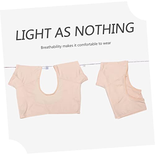 Milisten Achselpads Schweißpads Achsel Weste Damen Saugfähige Schweiß Pads gegen Schweißflecken und Geruch Atmungsaktiv für Frauen ädchen Unterarm Achselhöhlen Pads