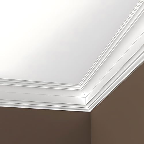 Cornisas Profhome 150254-box de espuma rígida de poliuretano molduras decorativas para techo 10m 5