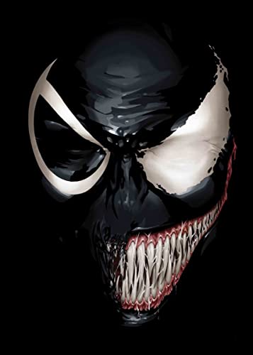 Displate - Póster de Metal - Montado con Imán - Marvel - Venom