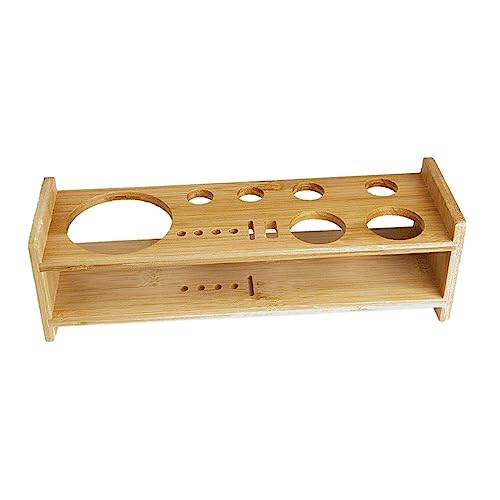 Kits de coctelería con soporte de madera para evitar el desorden 8