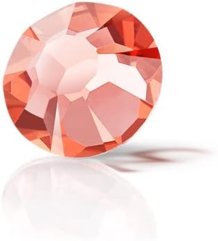 1440 Pieces SS5 Preciosa Maxima Czech Crystal Flat Back 438 11 615, Rhinestones for Crafts, Padparadscha