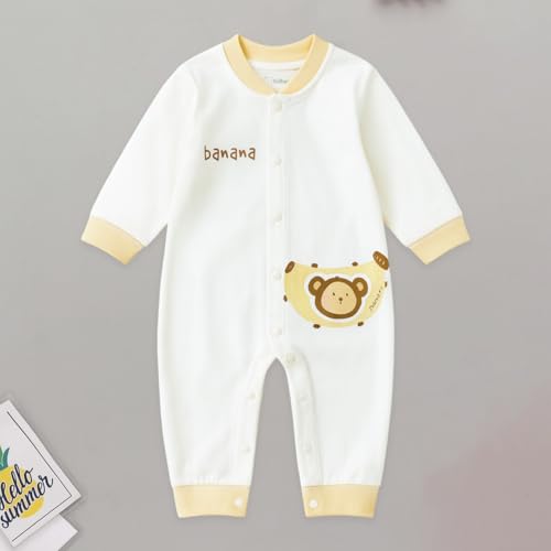 Image of Kidbea Soft Cotton Unisex Baby Onesie Romper | Cute & Multiple Prints Full Sleeve Sleepsuit for Infant | Comfortable Trendy Bodysuit