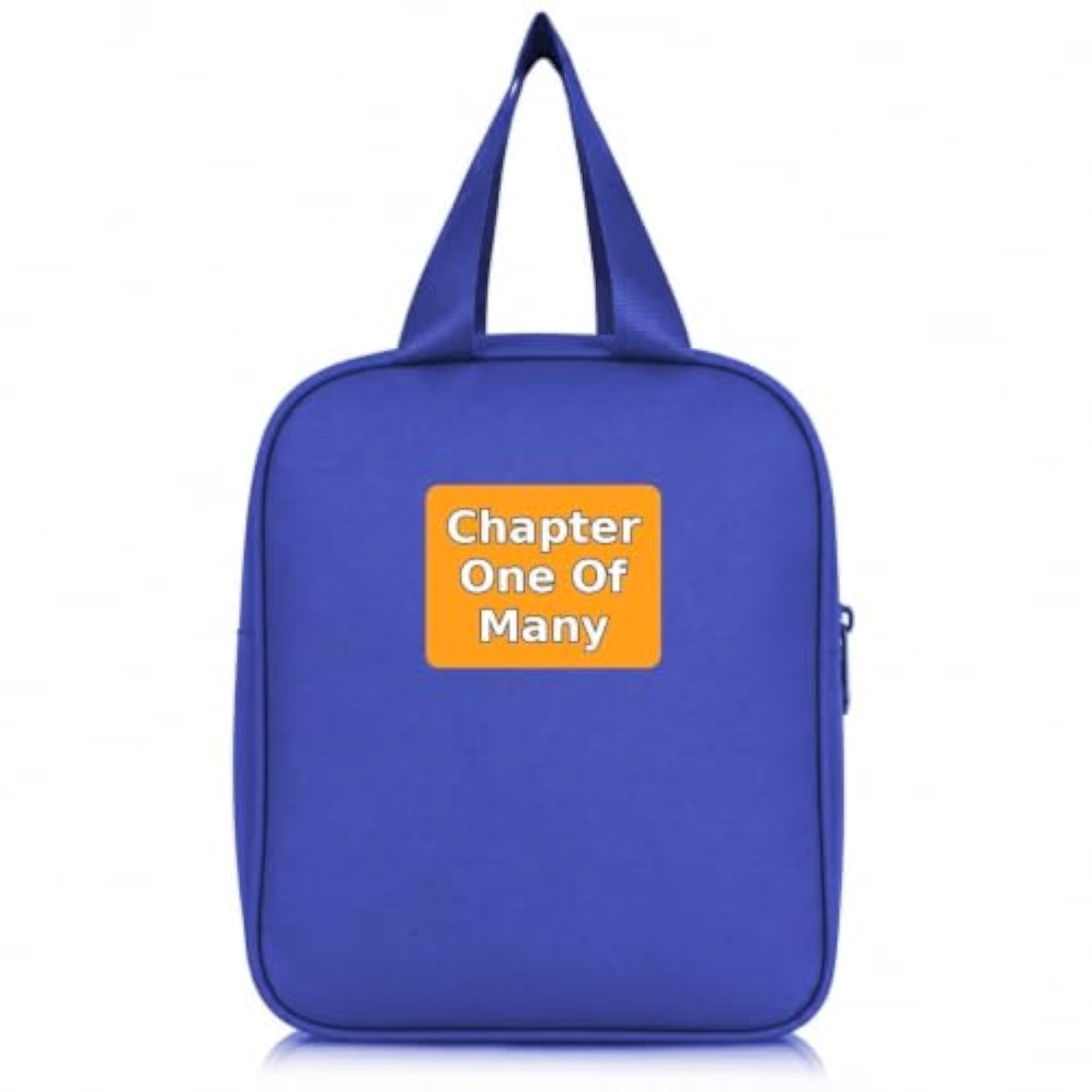 Functional Reusable Lunch Bag with Zipper and Storage Pocket