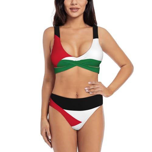 Maillot de bain palestinien 2 pièces gainant et tankini de plage femme