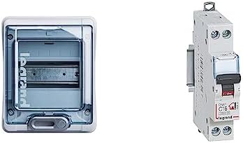 Legrand Disjoncteur DNX type C Legrand neutre 16A à vis Legrand Disjoncteur DNX type C Legrand neutre 16A à vis