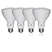 Great Eagle BR30 LED Bulb, 15W (100W equivalent), 1275 Lumens, Direct Upgrade for 65W Bulb, 3000K Bright White Color, 120 degree Beam Angle, Wide Flood Light, Dimmable, and UL Listed (Pack of 4)