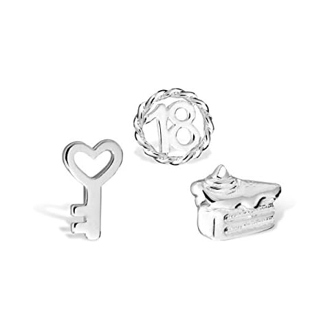 Locket Charm Silver Plated 18th Birthday Set Cover