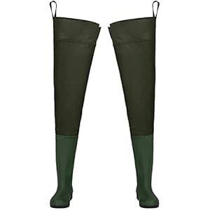 Waadpakken Lichtgewicht Waterdichte Laarzen Voor Heren En Dames, Nylon Steltlopers Voor Het Vissen Voet Heup Steltlopers Met Schoenplaatjes