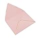 A7 Pink Envelopes 5 x 7 - V Flap, Quick Self Seal, with Gold Border, for 5x7 Cards| Perfect for Weddings, Invitations, Photos, Graduation, Baby Shower|Thick Luxury Paper (Pink-Golden Border)